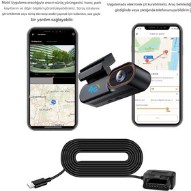Resim O-KAM 2026 4G Görüntülü Araç Takip Sistemi Google Maps 1080p Kamera GPS 4G 