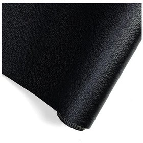 Resim 137 Cm 54 İnç Kendinden Yapışkanlı Deri Tamir Yama Seti Dıy Su Geçirmez Deri Black 137x200cm 