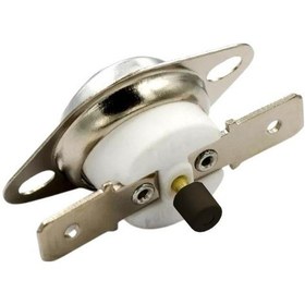 Resim KSD301 220 °C Reset Butonlu Limit Termostat NC 250V 10A 