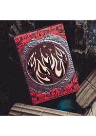 Resim Bpcc Atlantis Fire Premium Oyun Kağıdı Limited Edition Koleksiyonluk İskambil Kartları 