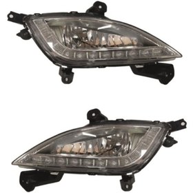 Resim MATSUBA Hyundai I30 Uyumlu Sis Farı Ledli Sağ Sol Takımı 2012-2014 