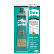 Resim Universal Silikon, Üstün KALITE%100 Beyaz Silikon, Mutfak, Banyo ve Pencereler Için Hızlı Kuruyan Dolgu Macunu, Sararma ve Küflenme Yapmaz, 50 gr Tüp 