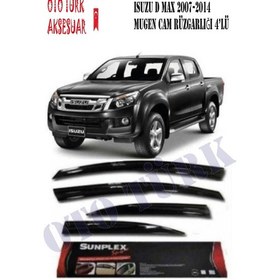 Resim Isuzu D-Max 2007-2014 Sonrası Mugen Cam Rüzgarlığı Ön-Arka 