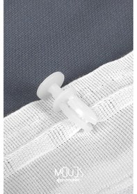 Resim Enjoy Desenli Fon Perde Genç Odası Oturma Odası Süet Dijital Baskılı Ekstrafor Büzgü Tek Kanat Çok Renkli 