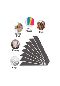 Resim Maket Bıçağı Yedeği Geniş 3 Tüp 10 Lu 18 Mm Sdı Falçata Bıçağı Yedek Ağızları Koli Karton Kesici Hobi 