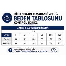Resim Genel Markalar Ceylanoğlu Kadın Jarse İp Askılı Kombinezon 