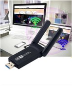 Resim Dual Band 2.4g/5g Usb 3.0 Adaptör Kablosuz Wi-fi Alıcı Mbps 