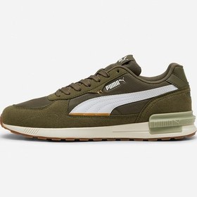 Resim Puma Graviton Unisex Spor Ayakkabı Haki 