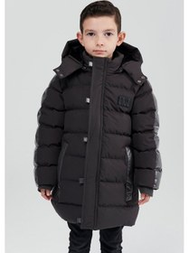 Resim Benitto Kids Benittokids Erkek Çocuk Kaban 51292-gri Gri 