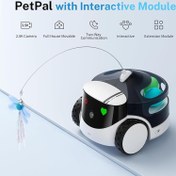 Resim Enabot ROLA PetPal 2.5K AI Kameralı Evcil Hayvan Robotu Depolama + Etkileşimli Oyuncaklar Modülleri Dahil 
