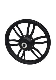 Resim Rks Rd8 Elektrikli Bisiklet Orijinal Arka Çelik Jant Ve Motor 7 Vites Siyah 