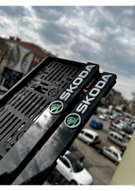 Resim Skoda Model Pleksi Plakalık 