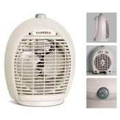 Resim Luxell LX-6331 Beyaz Isıtıcı Fan 1000+1000 Watt 3 Farklı Kademede Çalışma 