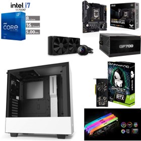 Resim Nocturnal Tech Intel i7 11700KF 3060 Ekran Kartı 32Gb Ram 500Gb M2 Nzxt Kraken 240 aio Lcd Cpu Cooler 