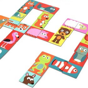 Resim Djeco Domino Animo Puzzle 