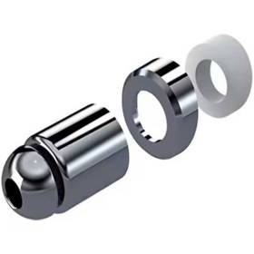 Resim ASIR ARMATÜR Klozet Taharet Çubuk Ucu Krom Perlatör 