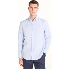 Resim Ted Baker Mavi Erkek Gömlek TBMRSH2034 