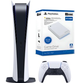 Resim Sony Playstation 5 Slim Digital 1 TB YD + 5 TB HDD 