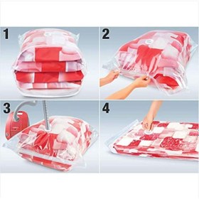 Resim Vakumlu Hurç Poşet Saklama Torbası 60X80 