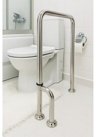 Resim Dekosan Yer Tutunma Barı Parlak Krom 