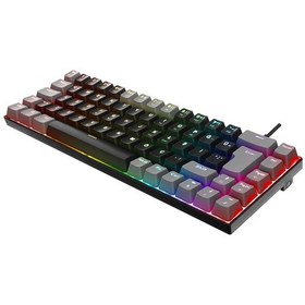 Resim Acer Emachines, Eak68, Siyah/gri, Usb Kablolu, Rgb Backlight, Red Mekanik Switch, Türkçe Q, 68 Tuşlu, Gaming Klavye 12934554 