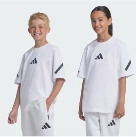 Resim Whıte/black Adidas Çocuk T-shirt J Zne Tee Jj4144 001 