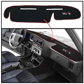 Resim Tofaş Doğan SLX uyumlu Yüksek Göğüs Torpido Koruma Halısı & Torpido Kaplama Kılıfı Örtüsü 