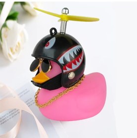 Resim Netflix Aynı Tarz Pembe Ördek Araba Süsleri 1 Adet 