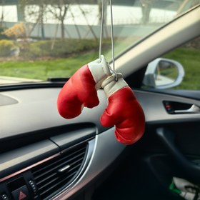 Resim Boks Eldiveni Arka Görüş Aynası Süsleri, İç Dekorasyon, Tatil Hediye Tılsımları 