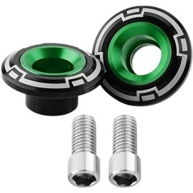 Resim Gogo Sehpa Kaldırma Takozu Desenli Yeşil 8mm 