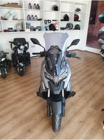 Resim MOTOCAM Motolüks Rt2 Ragner Siperlik Ön Cam 2023-2025 Uyumlu Model 56cm Açıkfüme Renkli 4mm Uzun Cam 