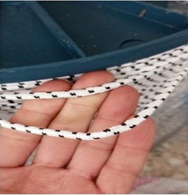 Resim 4 Mm 25 Metreiskota Halat Salıncak Paraşüt İpi Urgan Bayrak İpi F 