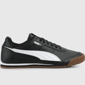 Resim Puma 39745201 Puma Turıno Iı Black Whıte Sılver Erkek Sneaker Siyah 