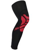 Resim Pazly--kadınlar Erkekler Için Kompresyon Tam Bacak Kollu, Ekstra Uzun Bacak Buzağı Siyah Ve Kırmızı M Jartiyer M Siyah 