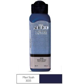 Resim Artdeco Yeni Formül Akrilik Boya 140 Ml 3035 Mavi Siyah 