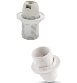 Resim E14 Abajur Duy Tam Diş Beyaz N11.89 