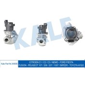 Resim EGR VALF C1 C2 C3 NEMO FİESTA 5-6 FUSİON 107 206 207 BİPPER 1.4HDİ 349080 