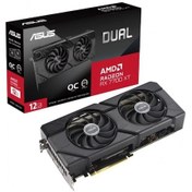 Resim Asus DUAL-RX7700XT-O12G AMD RADEON RX 7700 XT 12GB GDDR6 192bit 2599Mhz OC HDMI 3xDP EKRAN KARTI 