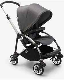 Resim Bugaboo Bee 6 Çift Yönlü Bebek Arabası Alu/Grey 