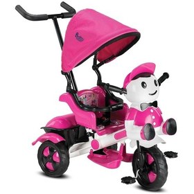 Resim Babyhope 125 Yupi Panda Kontrollü 3 Tekerlekli Bisiklet 