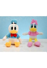 Resim İthal Soft Kumaş Xl Boy Donald Duck & Daisy Duck Peluş Oyuncak Uyku & Oyun Arkadaşı Çeşitleri 60 Cm. Çok Renkli 