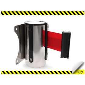 Resim Lorex Lr-ybdb Duvara Monte Şerit Bariyer 3m Geri Çekilebilir Şe 