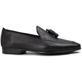 Resim Deery Hakiki Deri Siyah Erkek Loafer Ayakkabı - 01701msyhc28 Siyah 