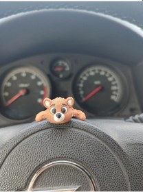 Resim Sevimli Ayı Torpido Süsü Dikiz Ayna Süsü 