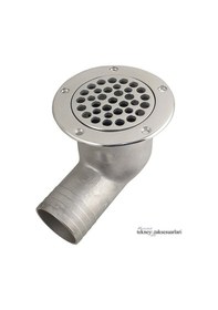 Resim 50Mm. Paslanmaz Yer Süzgeçi. Çekvalfli Tahliye. Yer Sifonu 