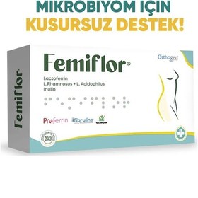 Resim Femiflor Vajinal Flora Mikrobiyom Takviyesi 30 Kapsül 