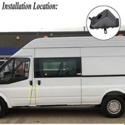 Resim Lemestar Ford Transit Mk6 2000-2014 Sol Yakıt Deposu Kapağı Yuvası - Abs Malzeme, Dayanıklı Ve Paslanmaz 