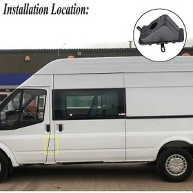 Resim Lemestar Ford Transit Mk6 2000-2014 Sol Yakıt Deposu Kapağı Yuvası - Abs Malzeme, Dayanıklı Ve Paslanmaz 