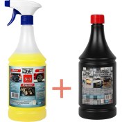 Resim Dtx Kimya Yağ Sök. Döşeme Jant ve Motor Temizleme Sıvısı 1 Lt + Epoxi Yer Temizleme Ilacı 1 Lt 