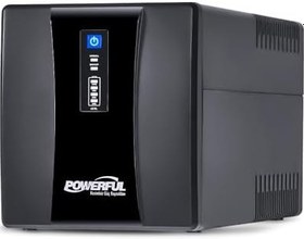 Resim POWERFUL SLE-1000 1000VA 1KVA 600W LINE INTERACTIVE UPS KESİNTİSİZ GÜÇ KAYNAĞI 